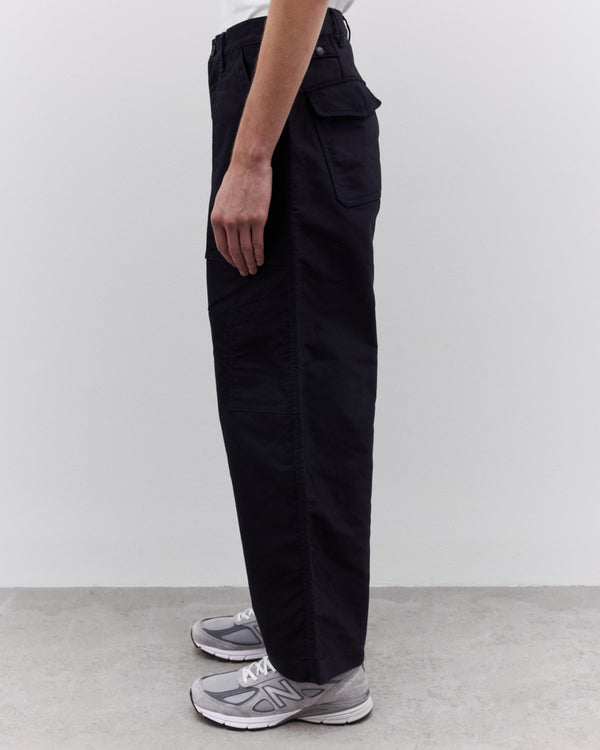 CDG Homme - Men’s Patch Pocket Tapered Trousers - (Navy)