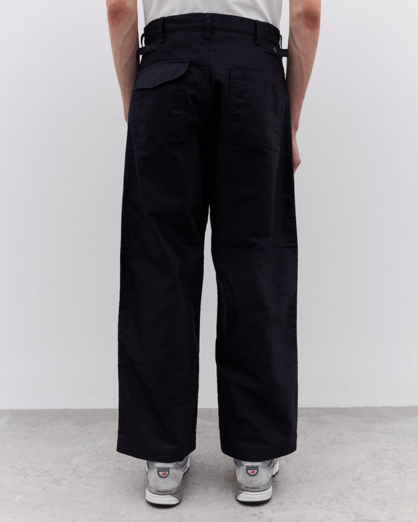 CDG Homme - Men’s Patch Pocket Tapered Trousers - (Navy)