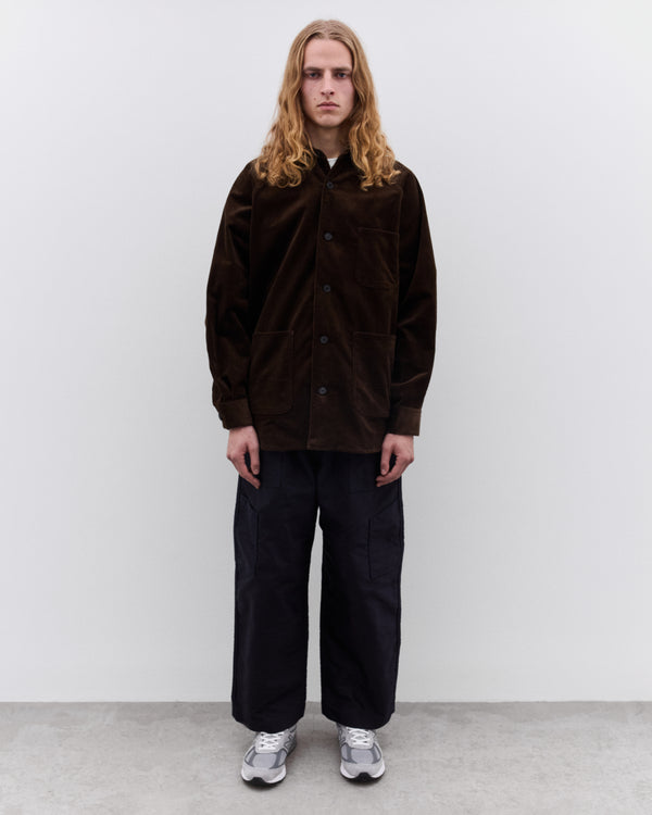 CDG Homme - Men’s Patch Pocket Tapered Trousers - (Navy)