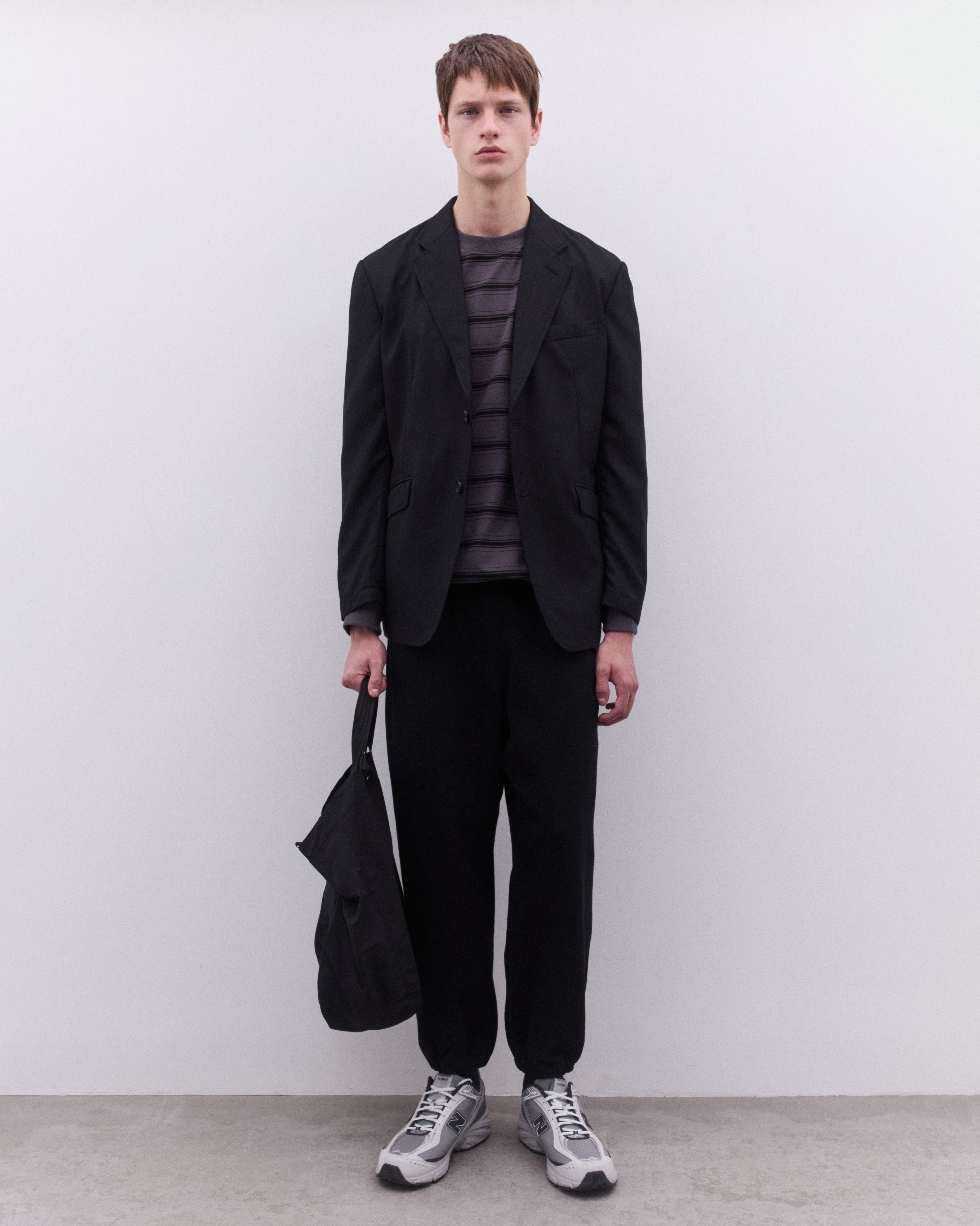 CDG Homme: Men's Wool Blazer (Black) | DSML E-SHOP