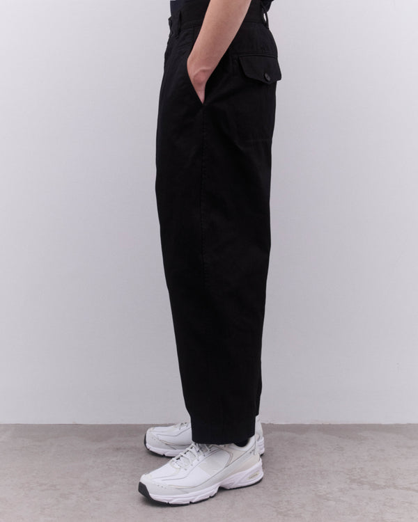CDG Homme - Men’s Cotton Pleated Trouser - (Black)