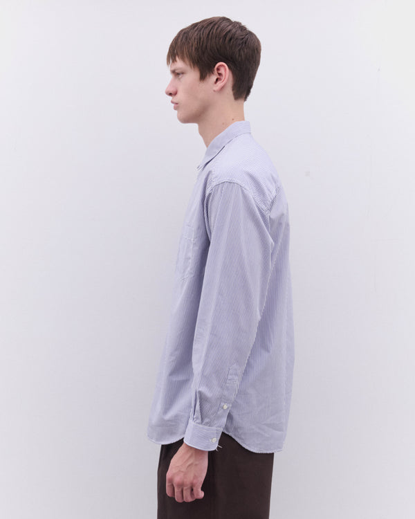 CDG Homme - Men’s Multi Stripe Shirt - (Blue)