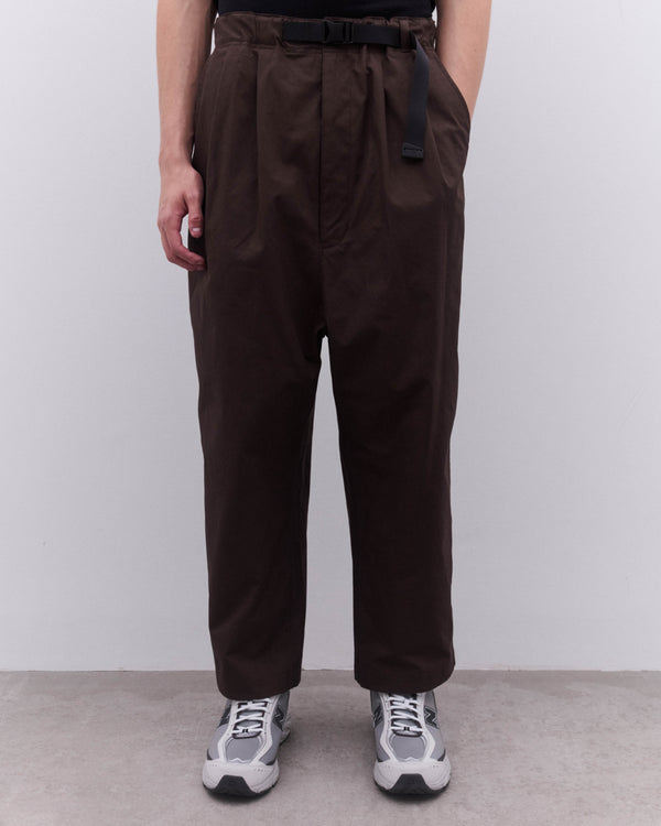CDG Homme - Men’s Clip Buckle Trouser - (Brown)