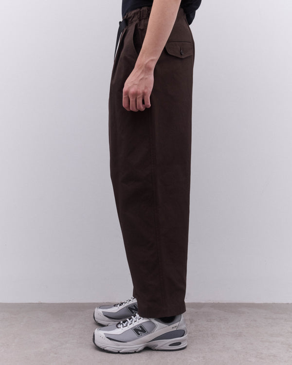 CDG Homme - Men’s Clip Buckle Trouser - (Brown)