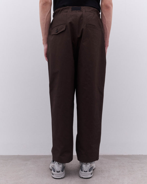 CDG Homme - Men’s Clip Buckle Trouser - (Brown)