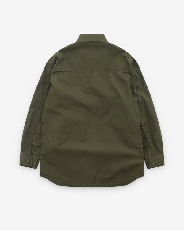 CDG Homme - Men’s Utility Pocket Shirt - (Khaki)