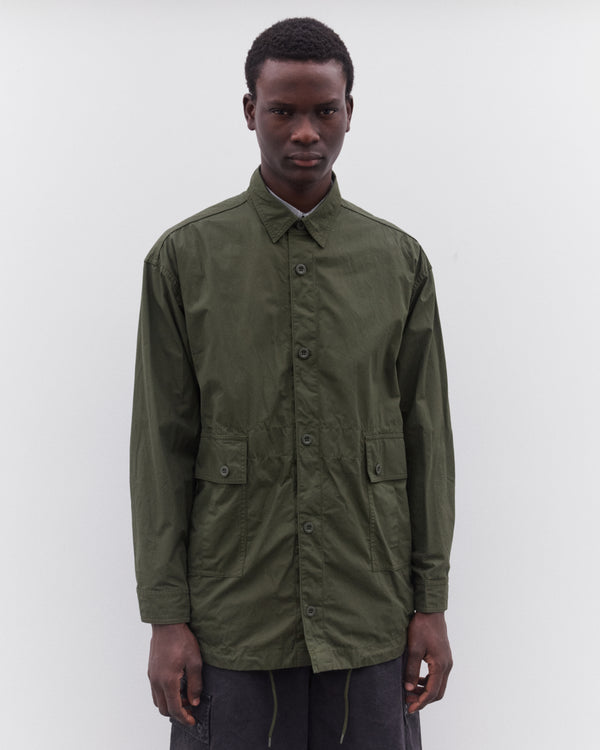 CDG Homme - Men’s Utility Pocket Shirt - (Khaki)