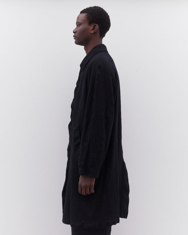CDG Homme - Men’s Raglan Sleeve  Coat - (Black)