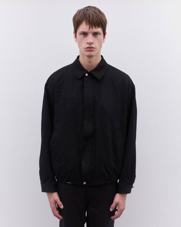 CDG Homme - Men’s Collared Bomber Jacket - (Black)