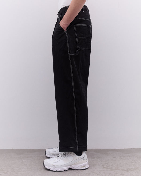 CDG Homme - Men’s Top Stitch Work Trousers - (Black)