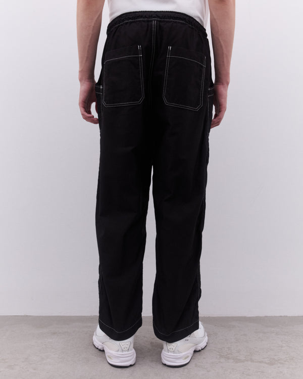 CDG Homme - Men’s Top Stitch Drawcord Trousers - (Black)