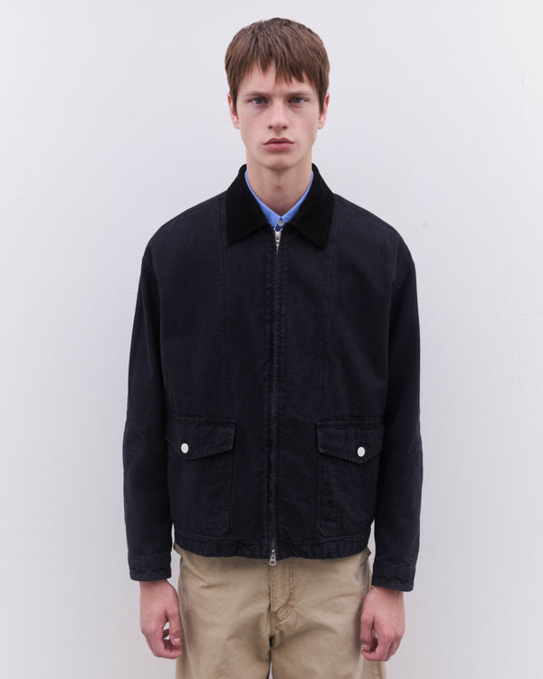 CDG Homme - Men's Zip Jacket - (Black)