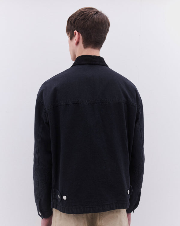 CDG Homme - Men's Zip Jacket - (Black)