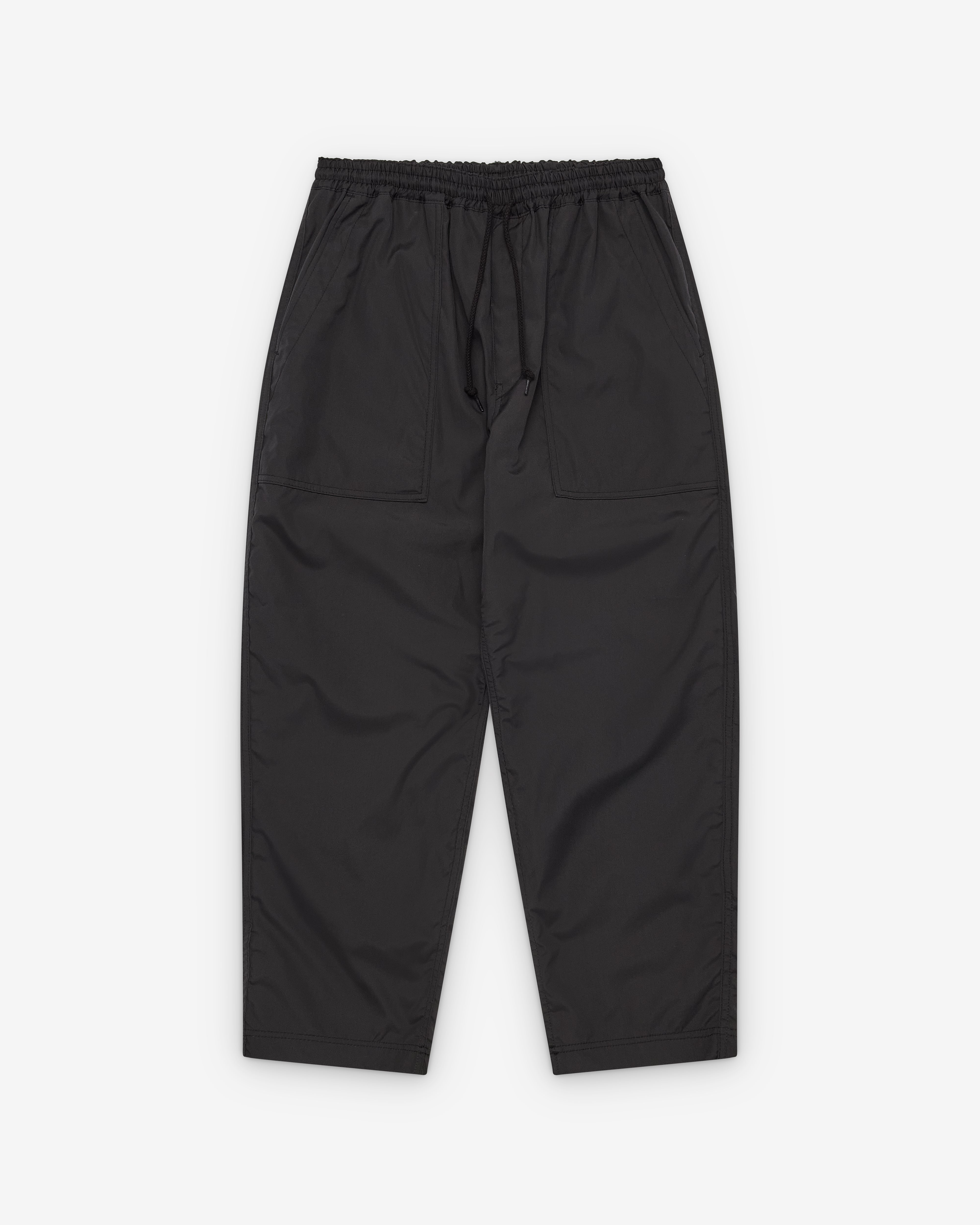CDG Homme: Men's Drawstring Waist Trousers (Black) | Dover Street
