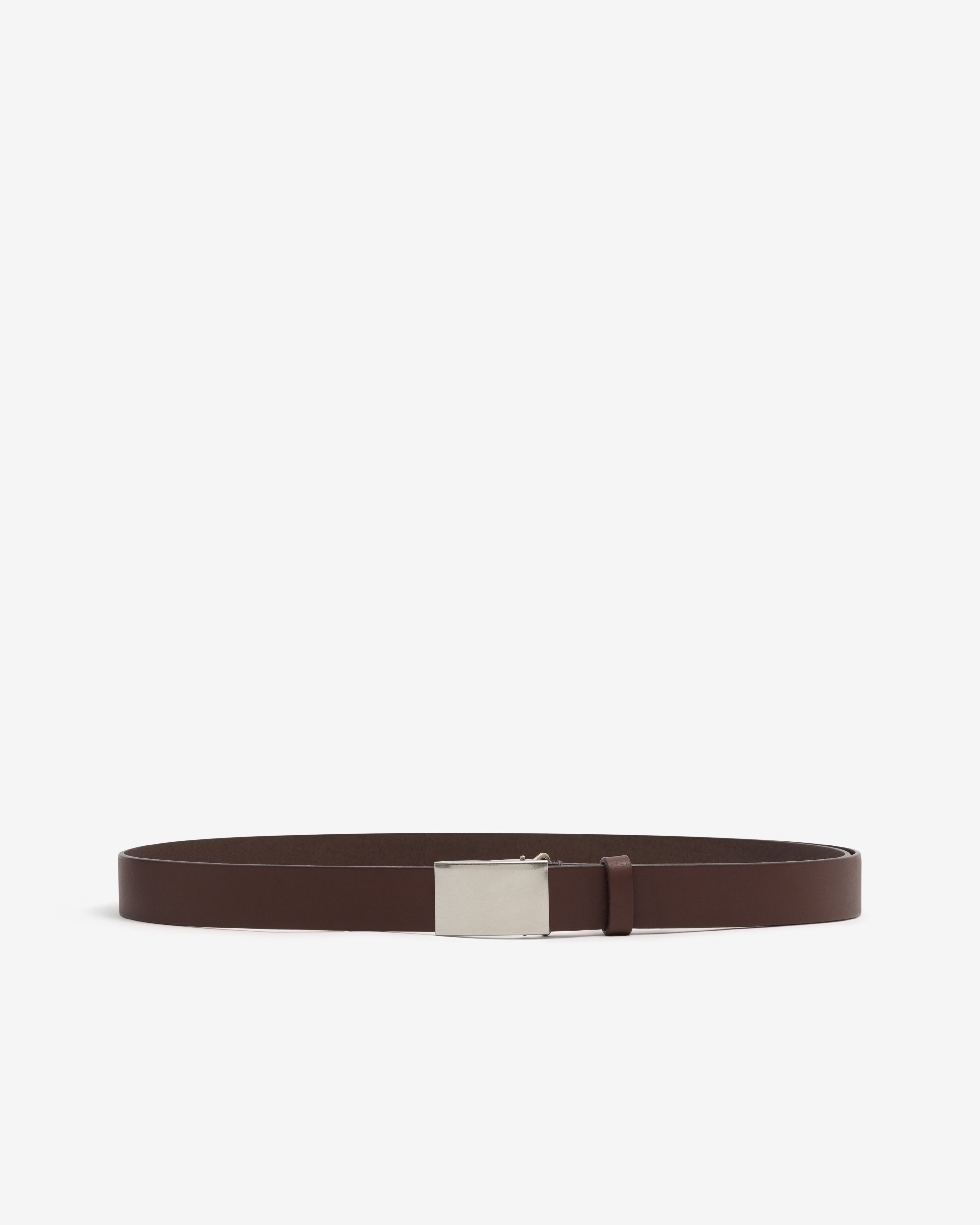 CDG Homme: Men's Leather Belt (Brown) | Dover Street Market London