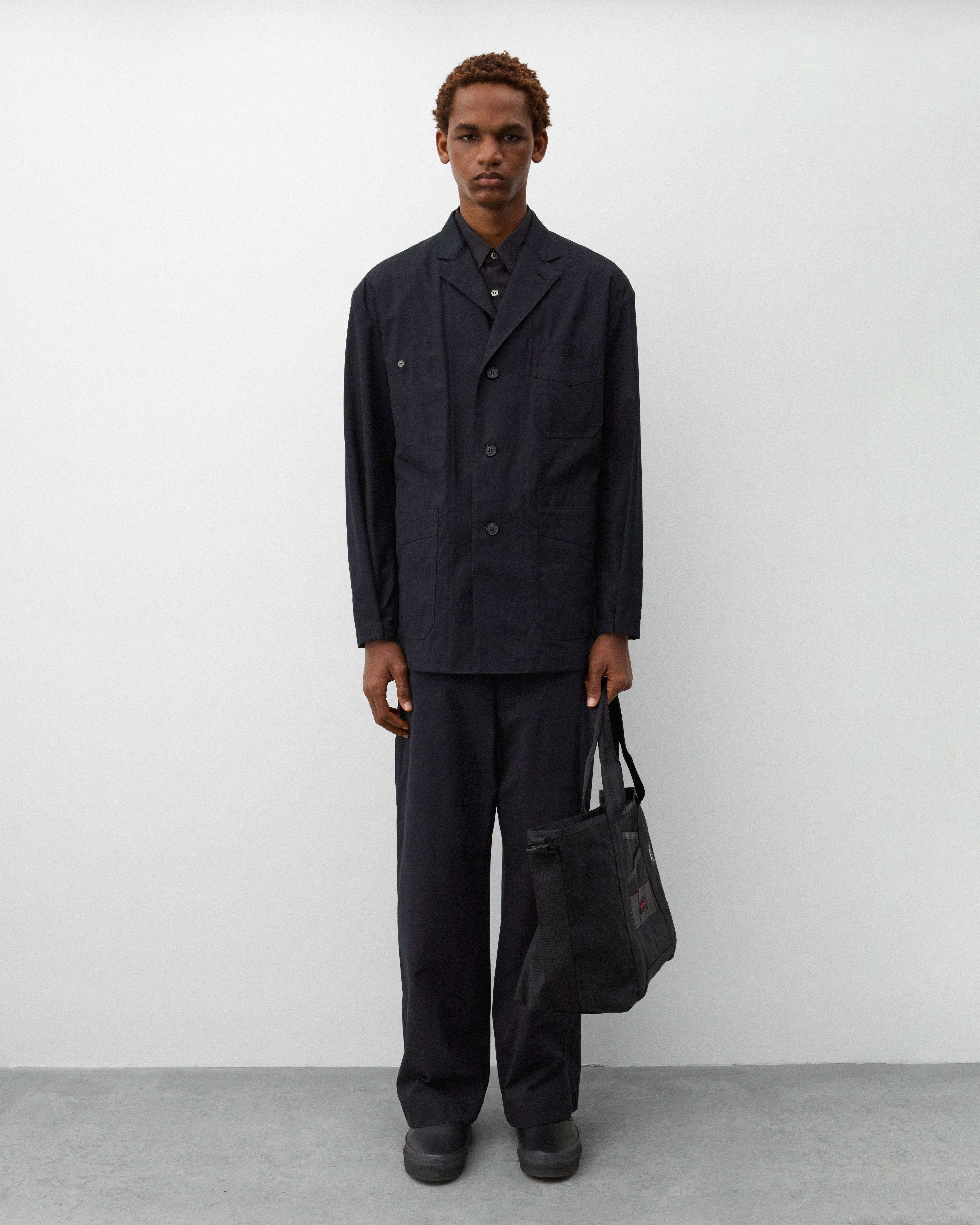 CDG Homme: Men's Short Sleeve Shirt (Black) | Dover Street Market