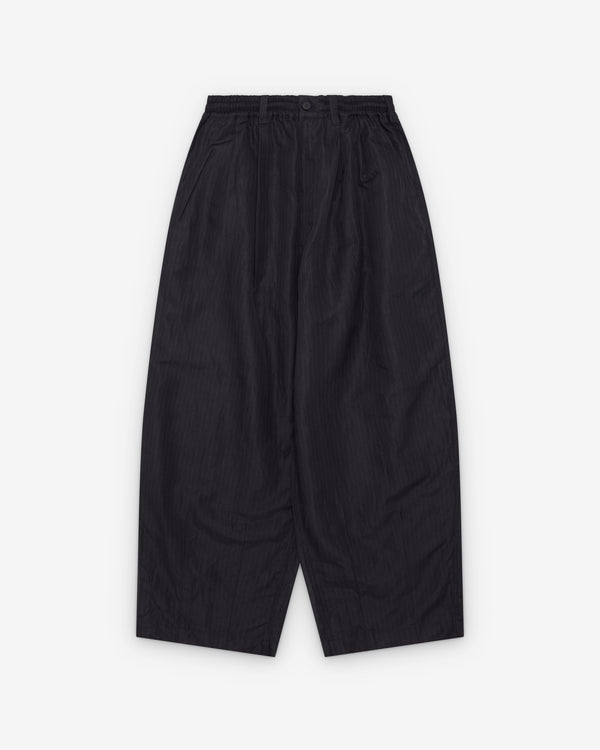 CDG Homme - Men's Loose Fit Striped Trousers - (Navy)