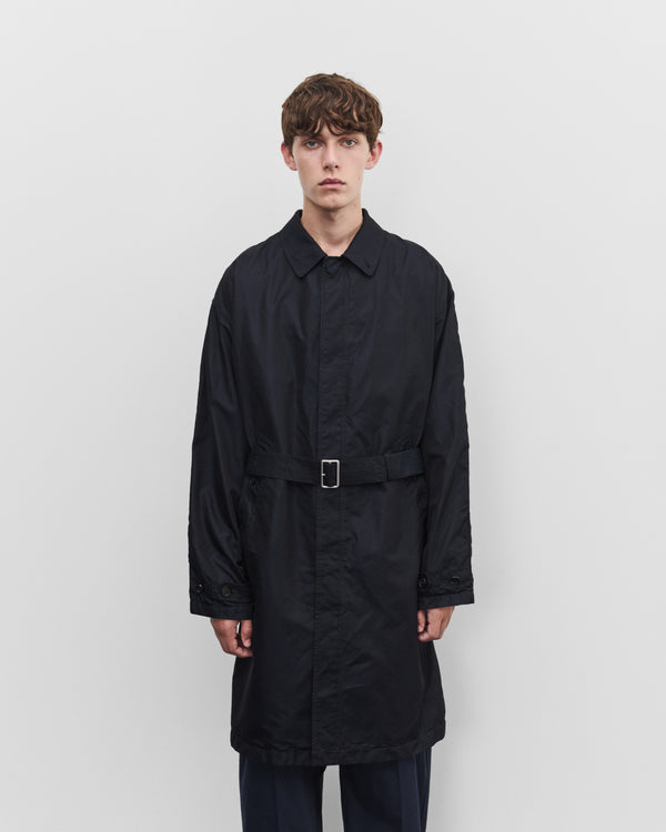 CDG Homme - Men's Belted Car Coat - (Black)