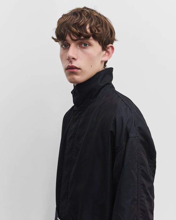 CDG Homme - Men's Belted Car Coat - (Black)