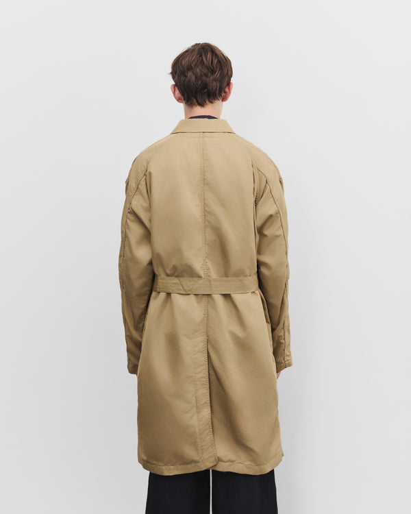 CDG Homme - Men's Belted Car Coat - (Beige)
