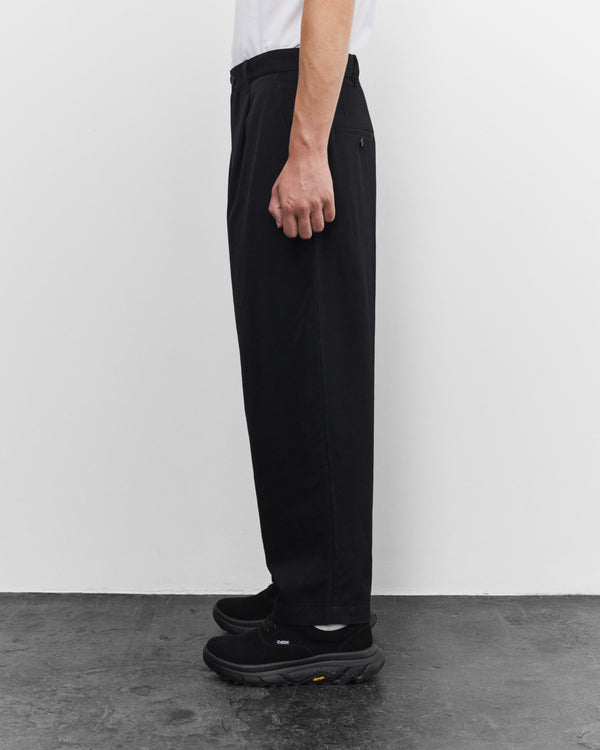 CDG Homme - Men's Wide Leg Trousers - (Black)