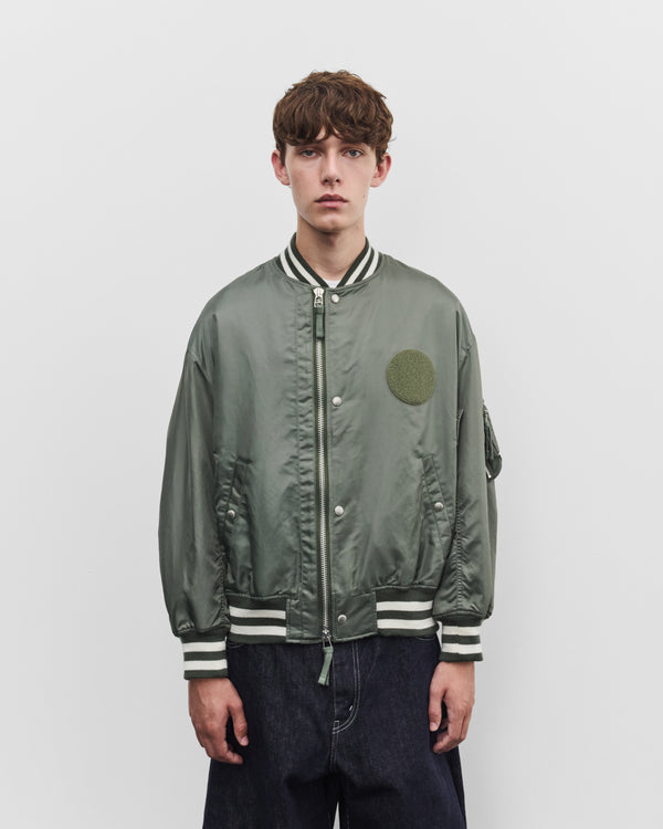 CDG Homme - Men's MA-1 Jacket - (Khaki)