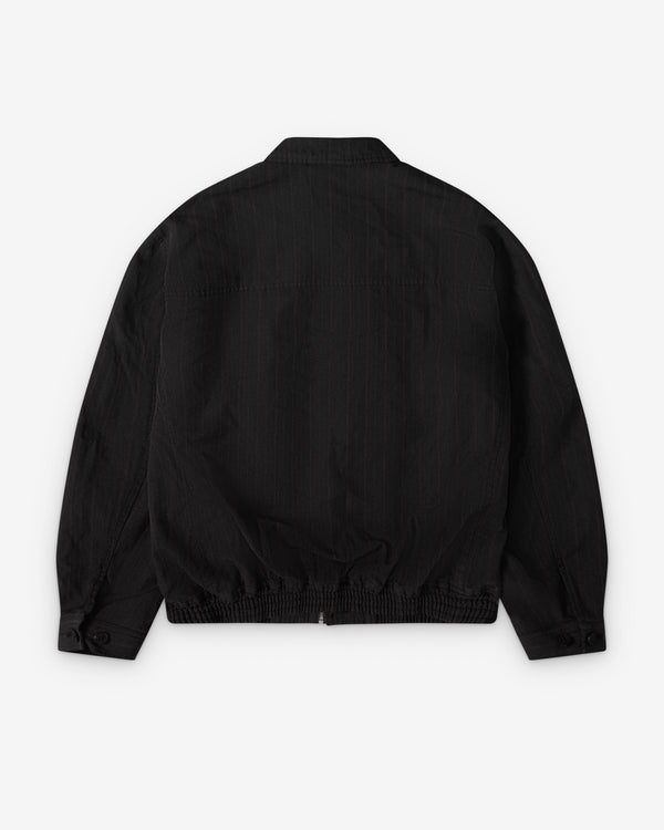CDG Homme - Men's Herringbone Harrington Jacket - (Dark Brown)