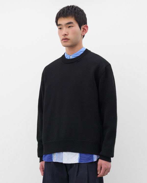 CDG Homme - Men's Knit Wool Pullover - (Black)