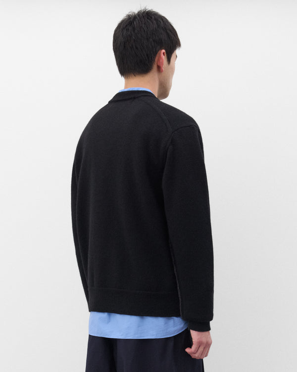 CDG Homme - Men's Knit Wool Pullover - (Black)