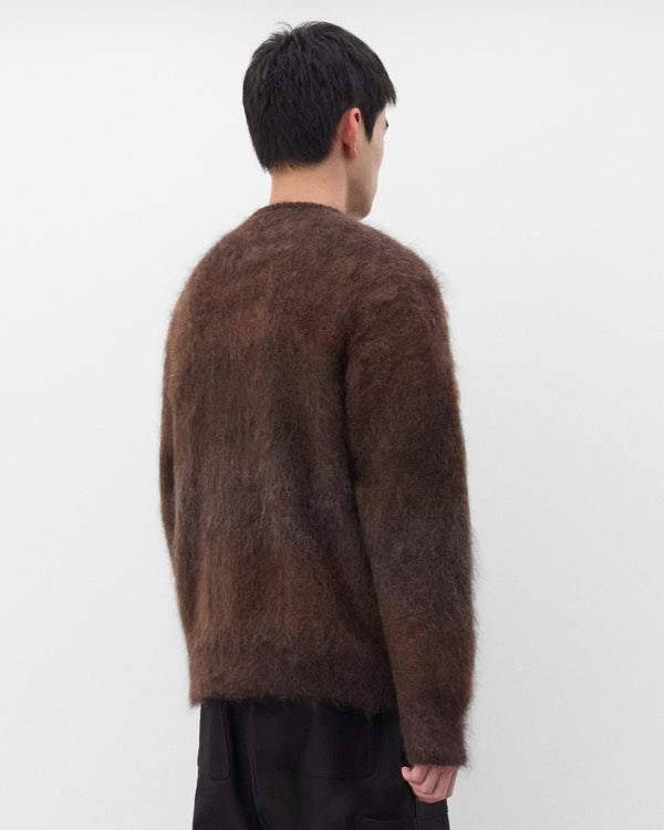 CDG Homme - Men's Mohair Cardigan - (Brown)