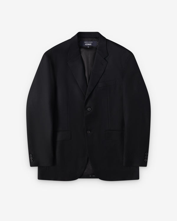 CDG Homme - Men's Tailored Wool Blazer - (Black)