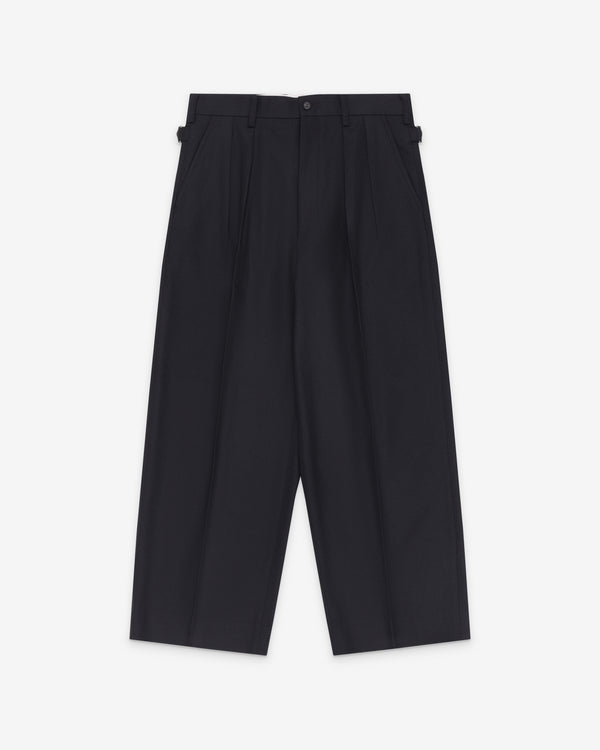 CDG Homme - Men's Wool Flannel Trousers - (Black)