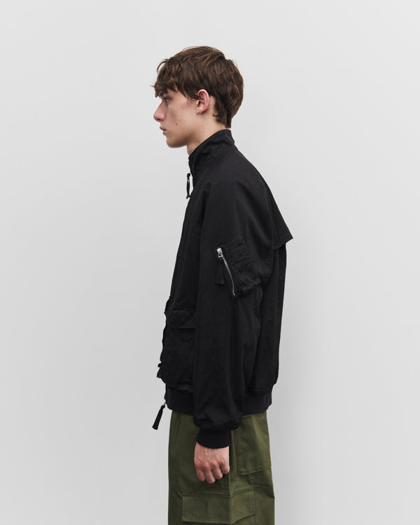CDG Homme - Men's Utility Bomber Jacket - (Black)