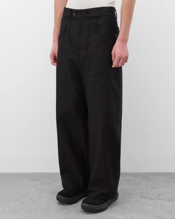 CDG Homme - Men's Fatigue Trousers - (Black)