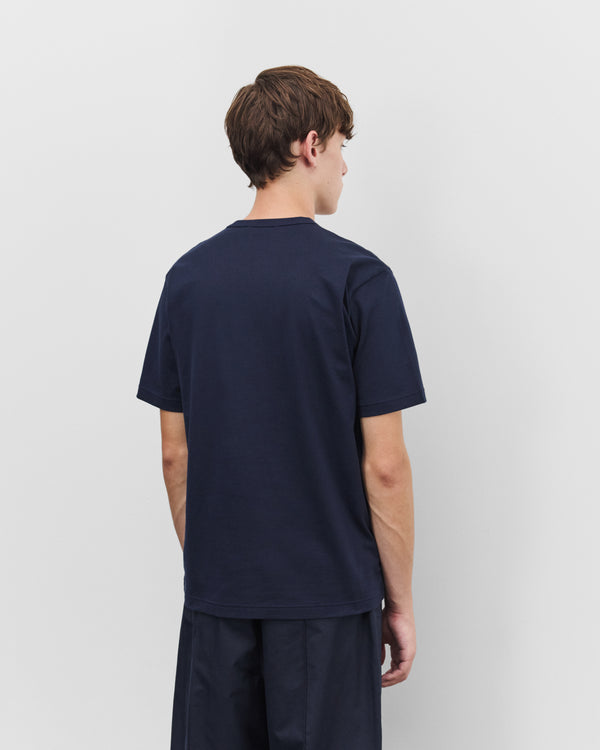 CDG Homme - Men's Short Sleeve Logo T-Shirt - (Navy)