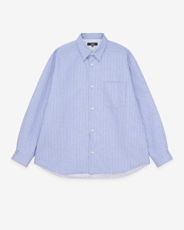 CDG Homme - Men's Striped Shirt - (Blue/White)