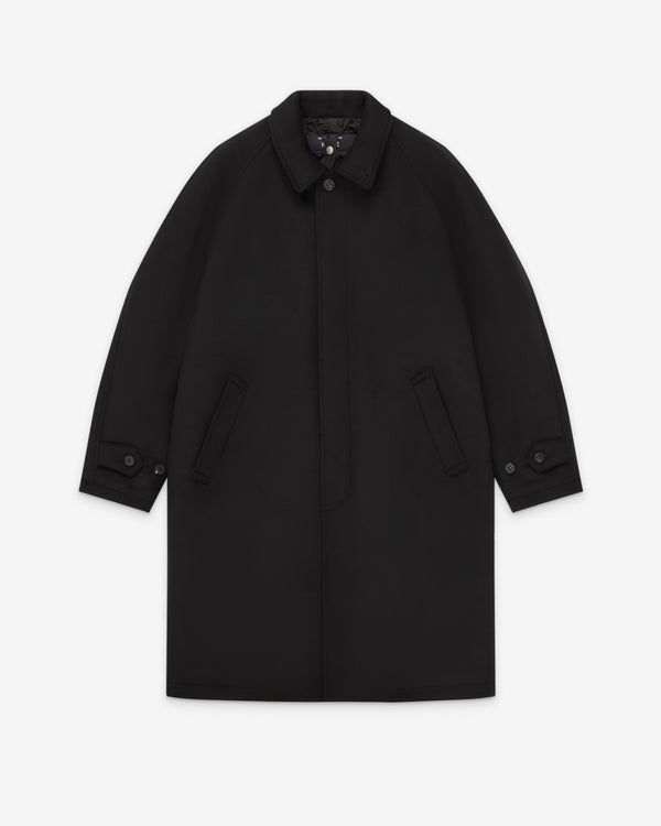 CDG Homme - Men's Wool Balmacaan Coat - (Black)