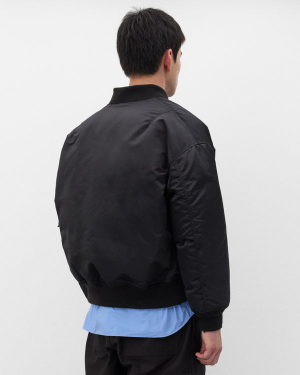 CDG Homme - Men's Bomber Flight Jacket - (Black)