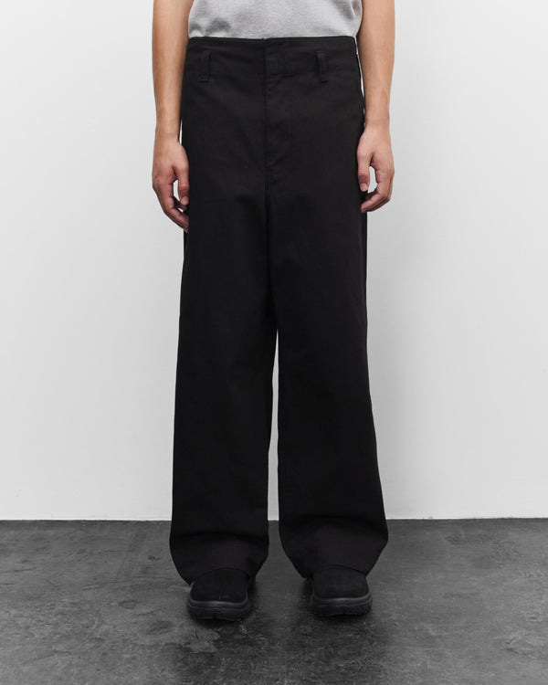 CDG Homme - Men's High Rise Trousers - (Black)