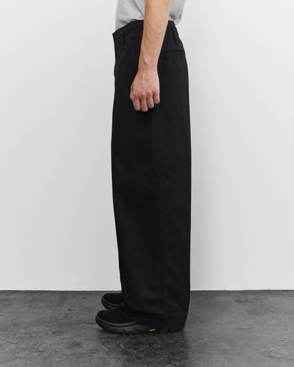 CDG Homme - Men's High Rise Trousers - (Black)