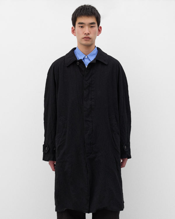 CDG Homme - Men's Single Breasted Wool Coat - (Black)