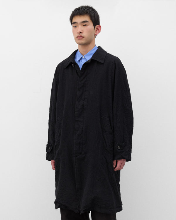 CDG Homme - Men's Single Breasted Wool Coat - (Black)