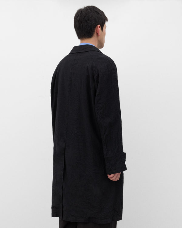 CDG Homme - Men's Single Breasted Wool Coat - (Black)