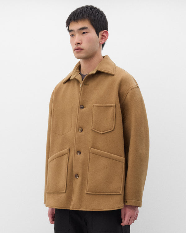 CDG Homme - Men's Bonded Wool Jacket - (Brown)