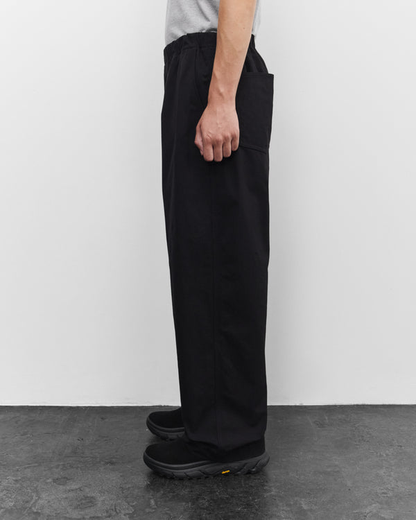 CDG Homme - Men's Elasticated Wide Trousers - (Black)