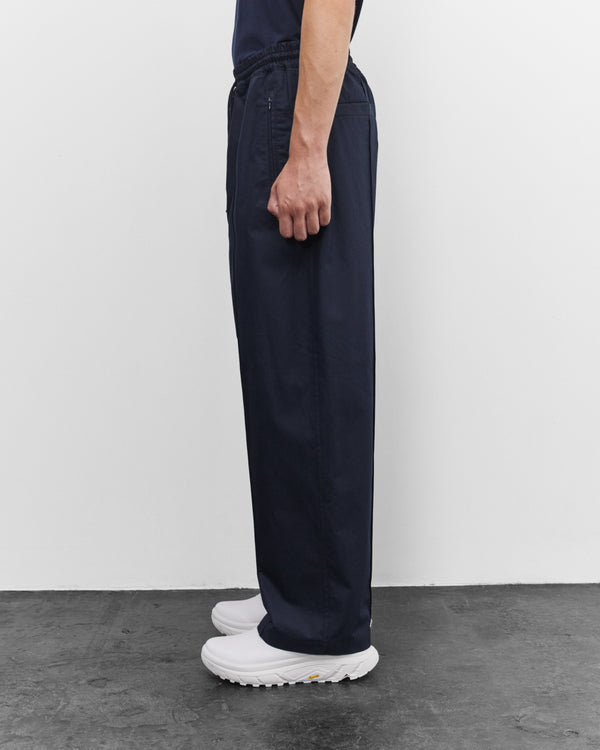 CDG Homme - Men's Drawcord Pleated Trousers - (Navy)