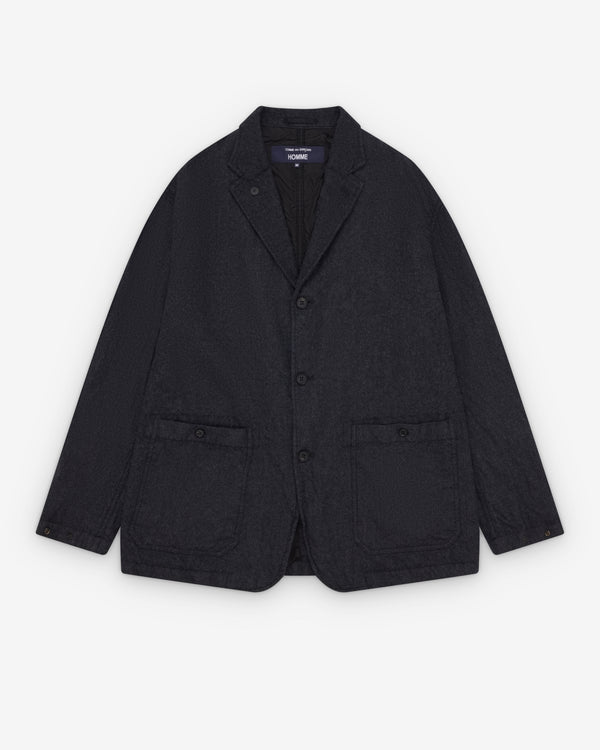 CDG Homme - Men's Wool Serge Blazer - (Charcoal)
