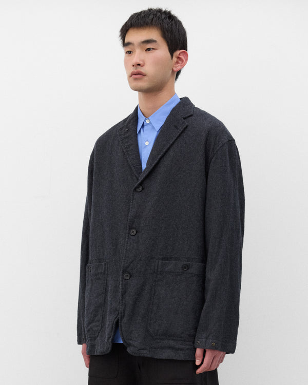 CDG Homme - Men's Wool Serge Blazer - (Charcoal)