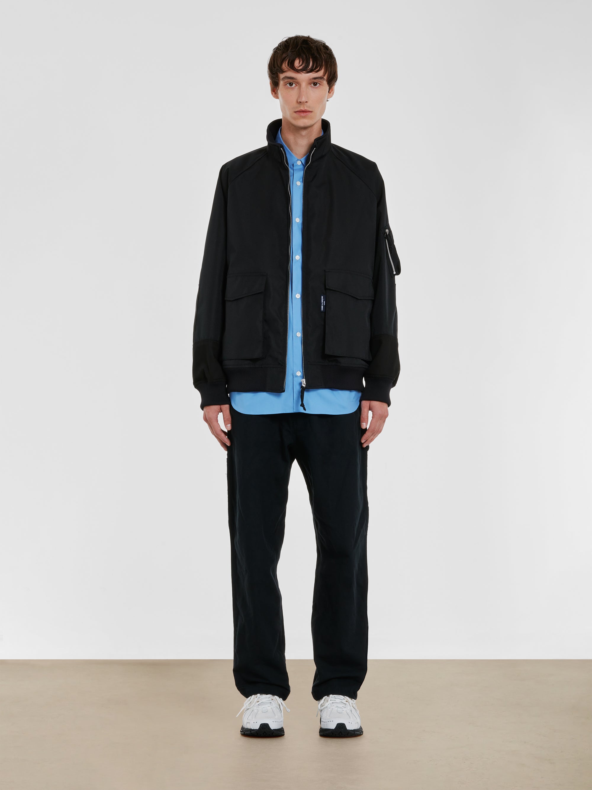 Comme des Garçons Homme - Men’s Polyester Cordura Jacket - (Black) view 4
