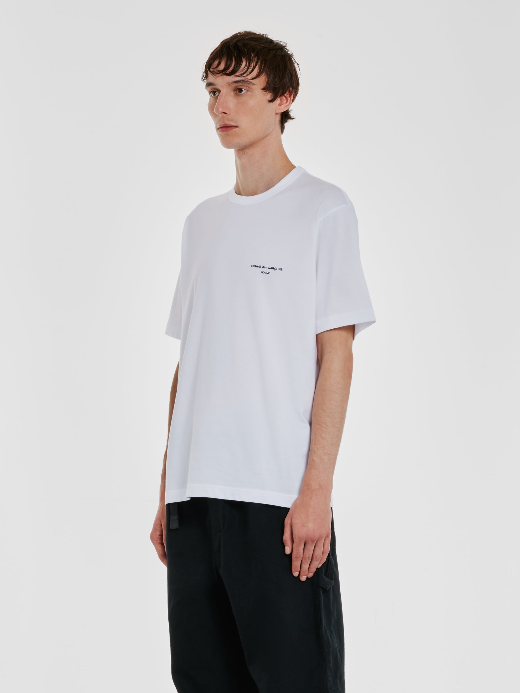 Comme des Garçons Homme - Men’s T-Shirt - (White) view 2